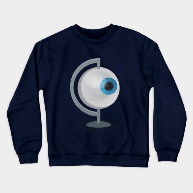 Global Surveillance II Crewneck Sweatshirt by slugbunny